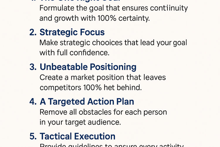 The 7 Insights That Guarantee Continuity and Growth